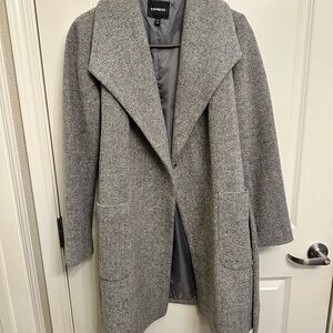 Express Charcoal Women's Trench Coat